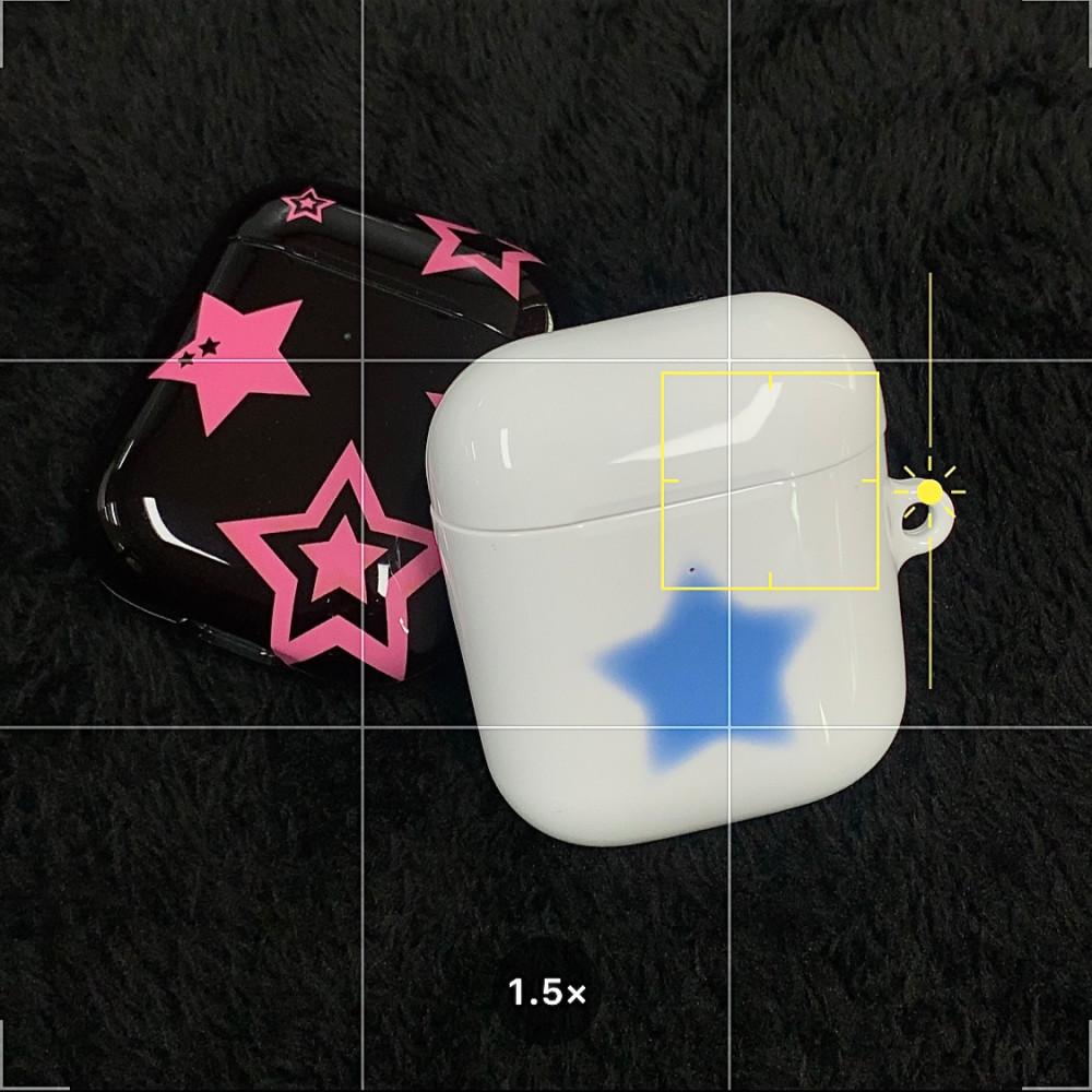 y2k star glossy Airpods case 별 유광 에어팟 케이스