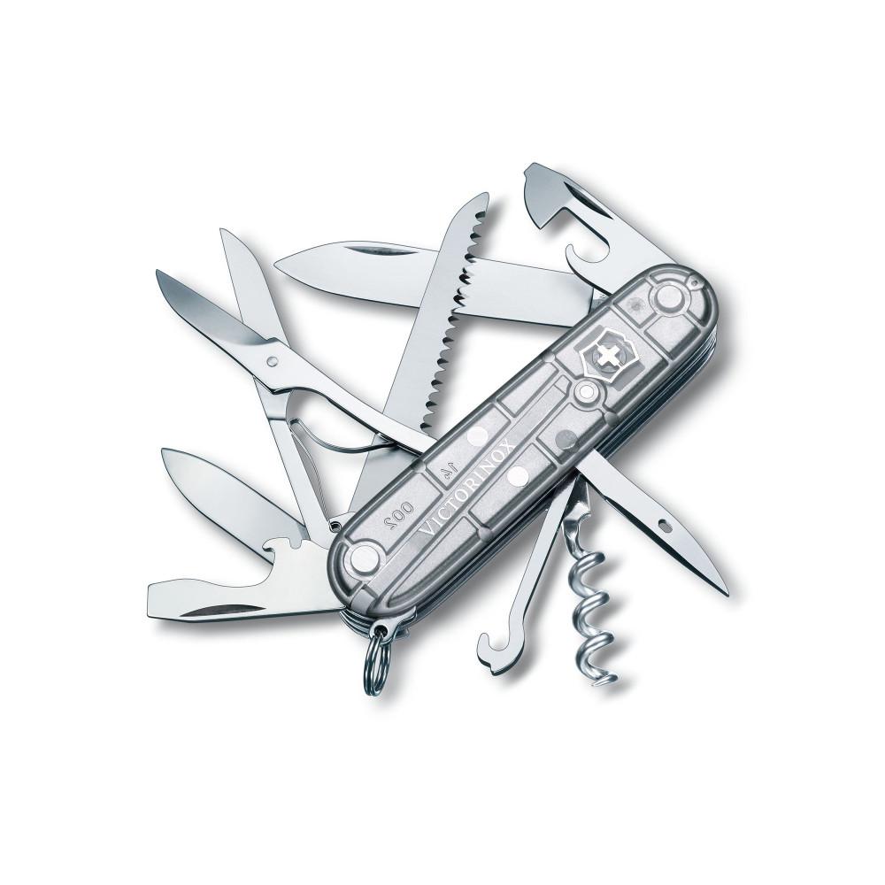 [빅토리녹스][공식] 헌츠맨 미디움 포켓 스위스 아미 나이프 실버 테크 1.3713.T7