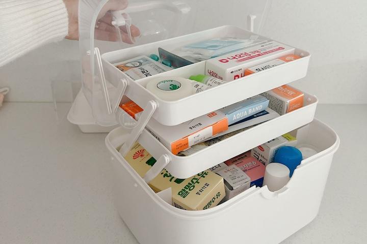 구급약통(new) 상비약 보관함 약정리 케이스
