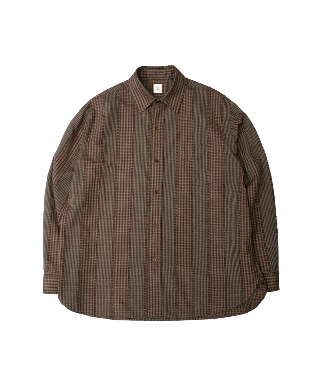 DALSTON CHECK SHIRTS BROWN