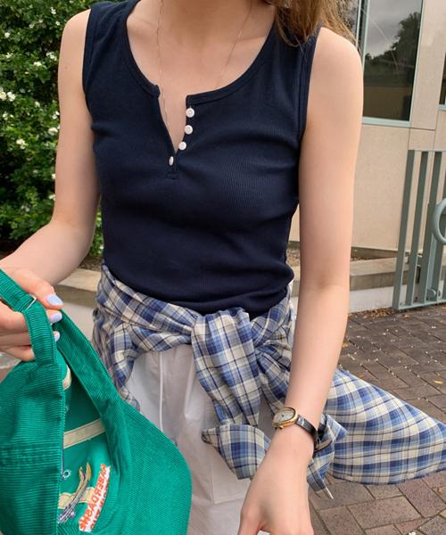 Monaco sleeveless (4color)