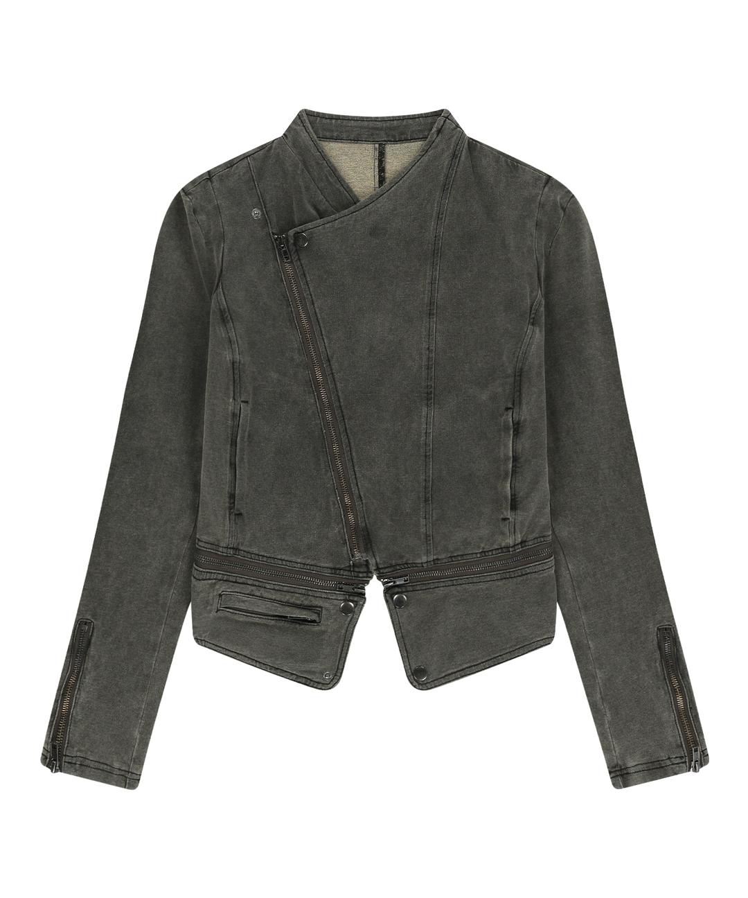 Detachable Span Denim Jacket / Khaki