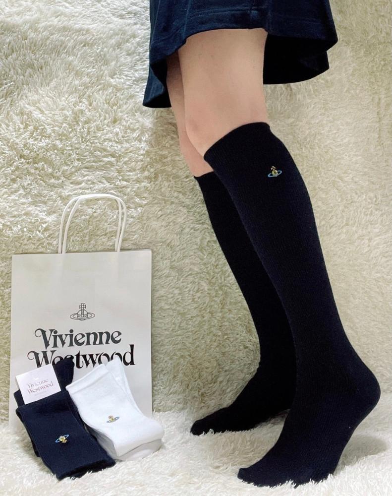 비비안웨스트우드 ORB로고 롱양말 (3종택1)