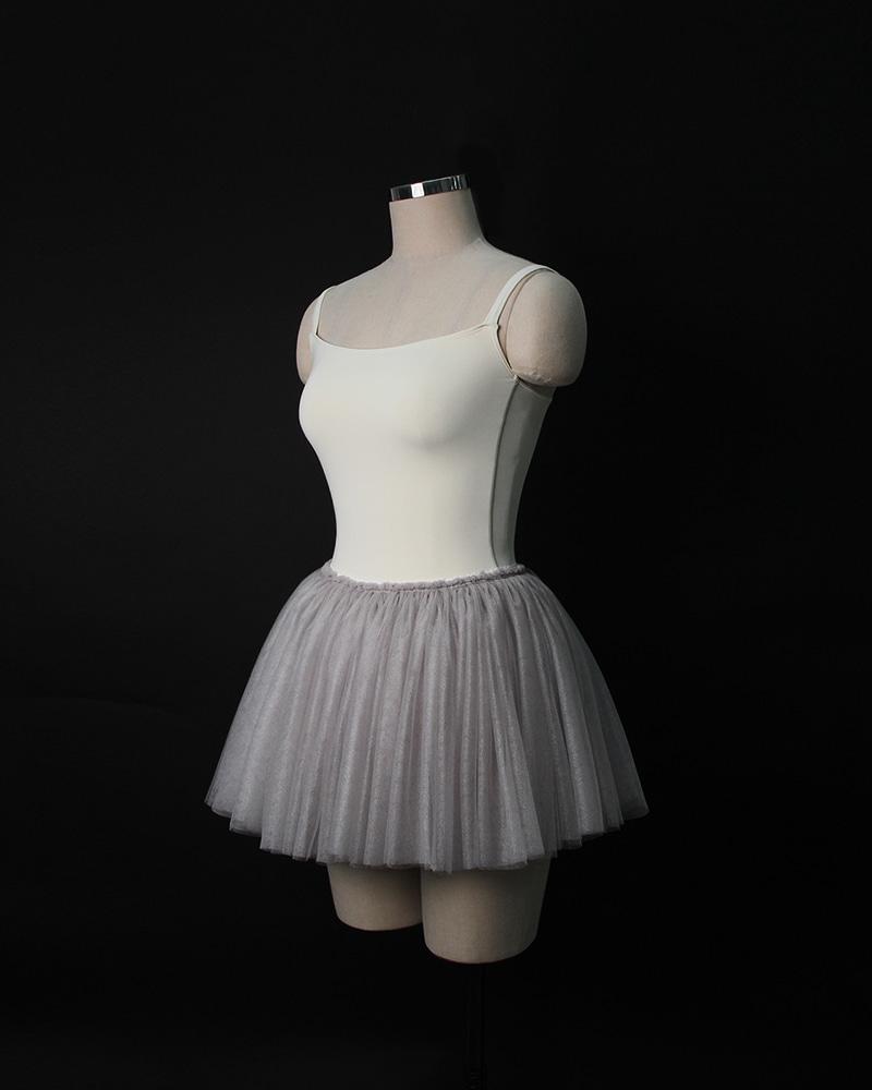 LLT004-3 charmant petit tutu LIGHT GREY