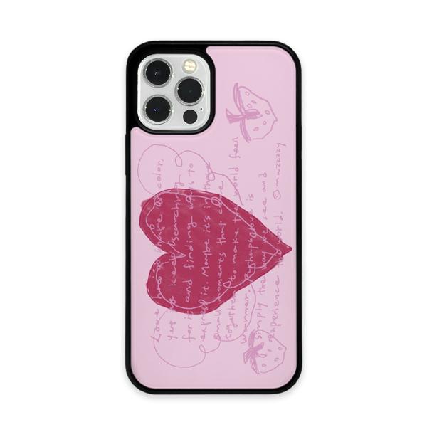 [Magsafe]Shape of Love glass case