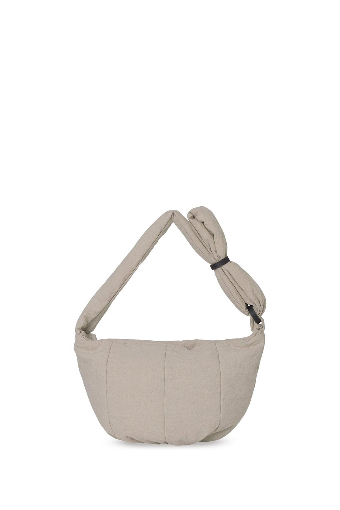 [04.14순차발송]DONGURI WOOD RING BAG_ linen