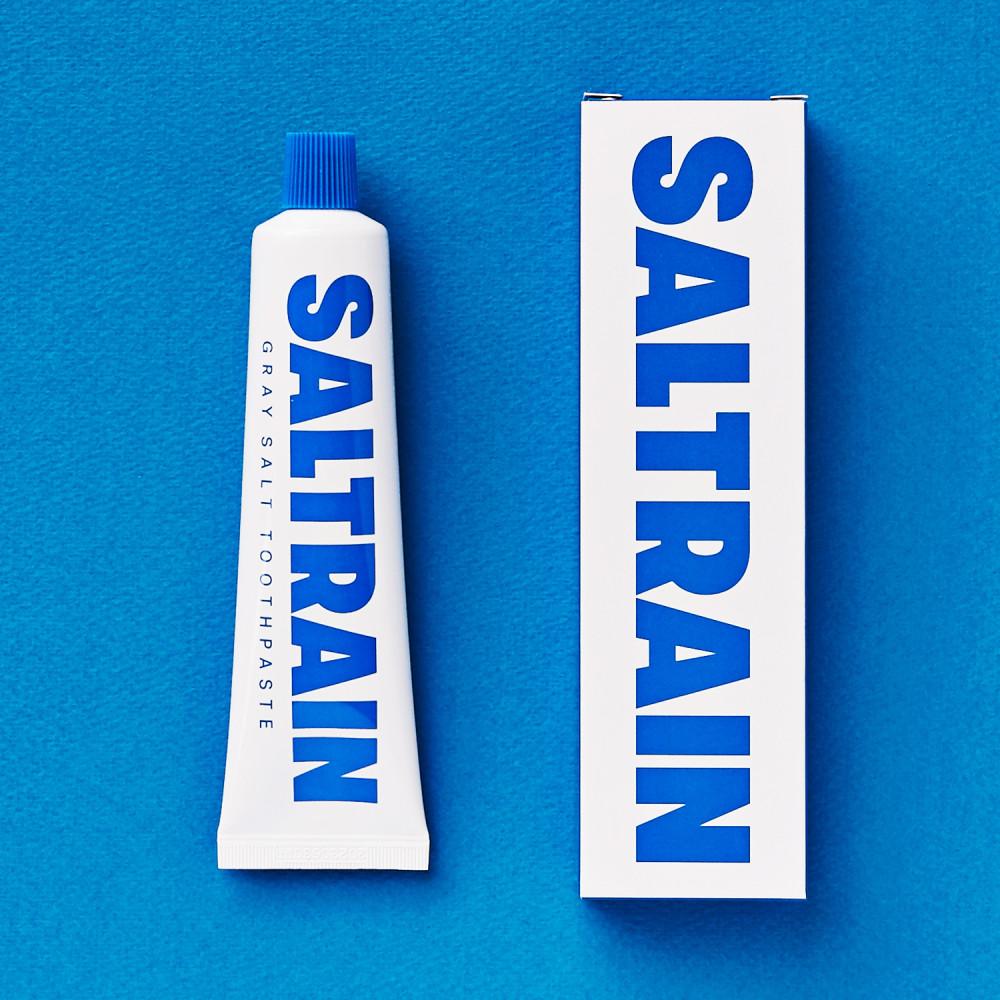 [SALTRAIN] GRAY SALT TOOTHPASTE 100g / 그레이 솔트 치약 / 솔트레인