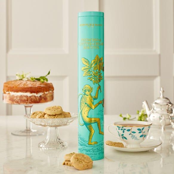 Pistachio & Clotted Cream Biscuits, 250g