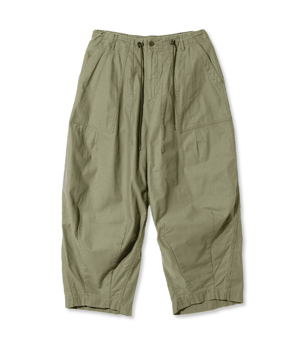 [NEEDLES]H.D. PANTS  - FATIGUE 'OLIVE’