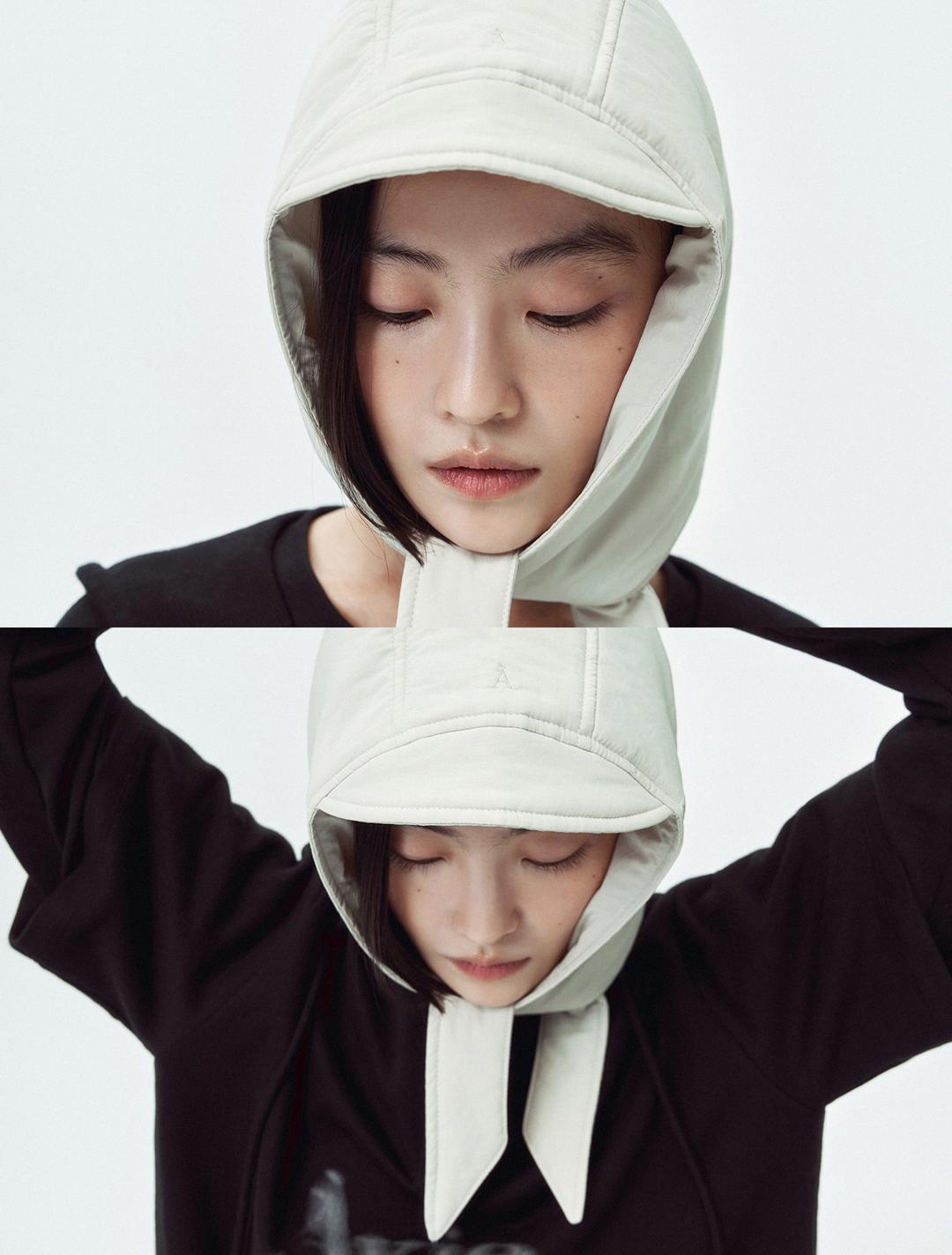 패디드 나일론 바라클라바 (애쉬 베이지)