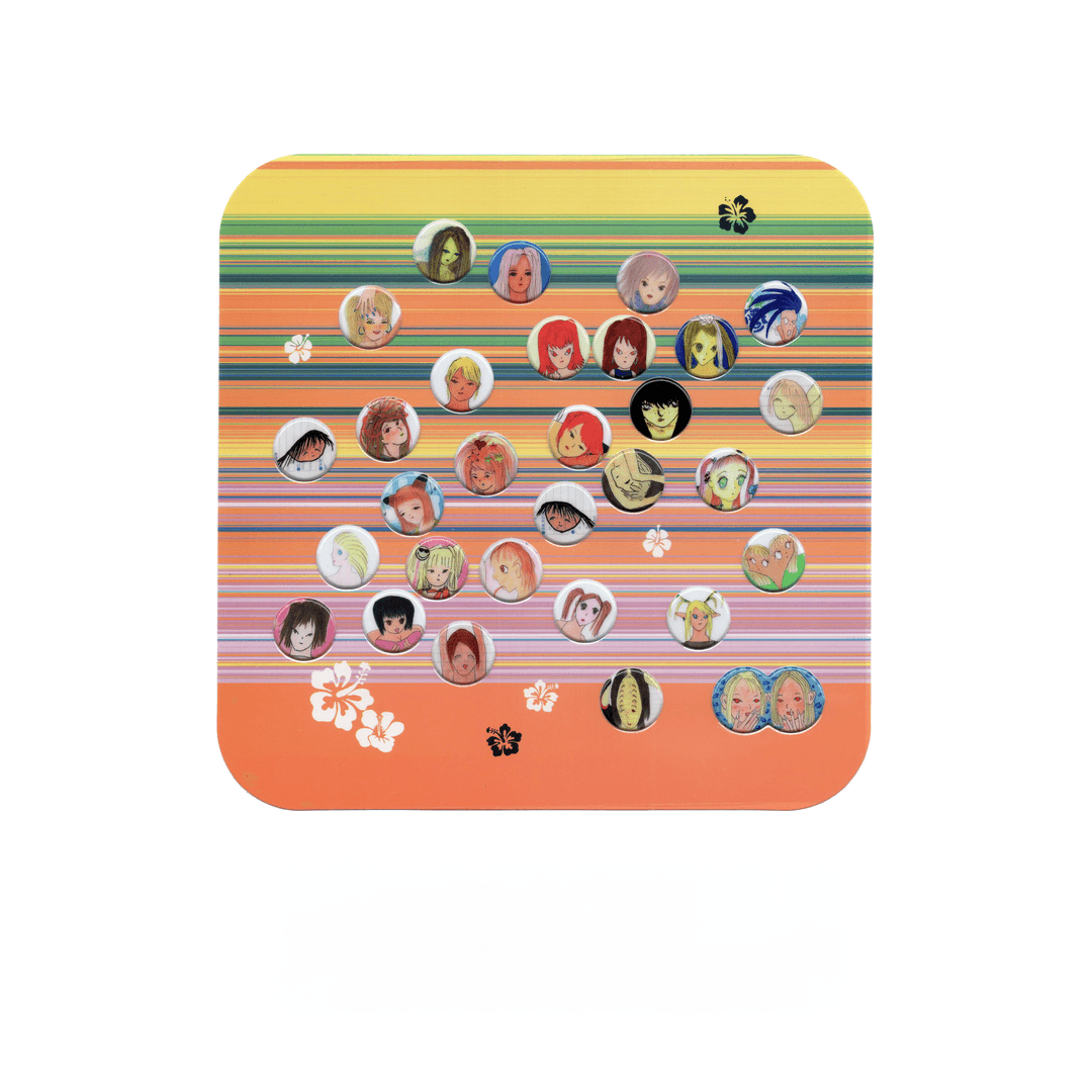 [niptong] 원형 프로필 3D 스펀지 입체 스티커