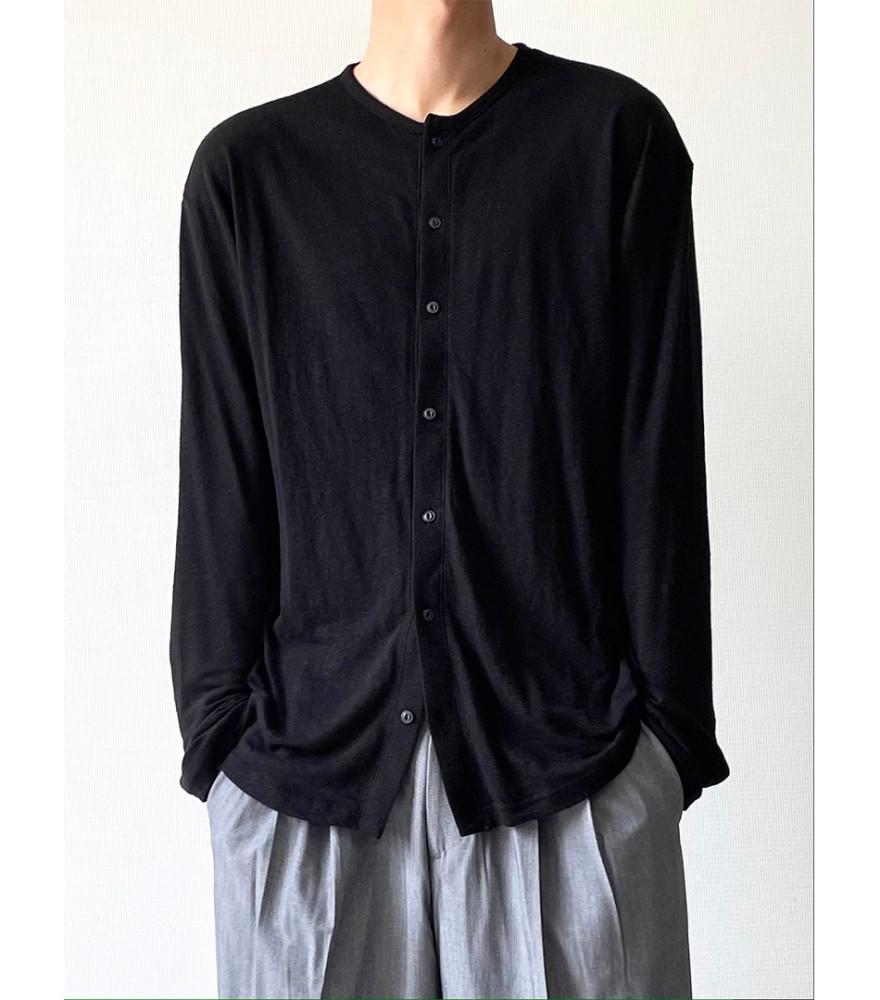 남성여름가디건 남자린넨가디건 오버핏 여름아우터