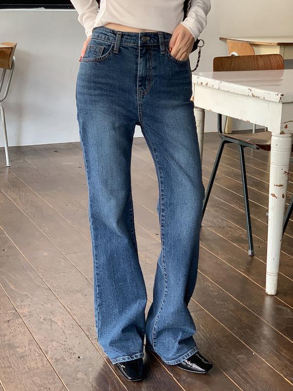 프렌치오브 [데님ver/MADE]에펠 데님 레직기 부츠컷 팬츠