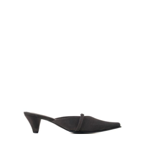 ESSENTIAL WAXED MULES 01 GRAY