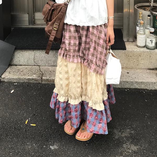 코사메 빈티지 스커트 ( cosame vintage skirt )(당일 출고)