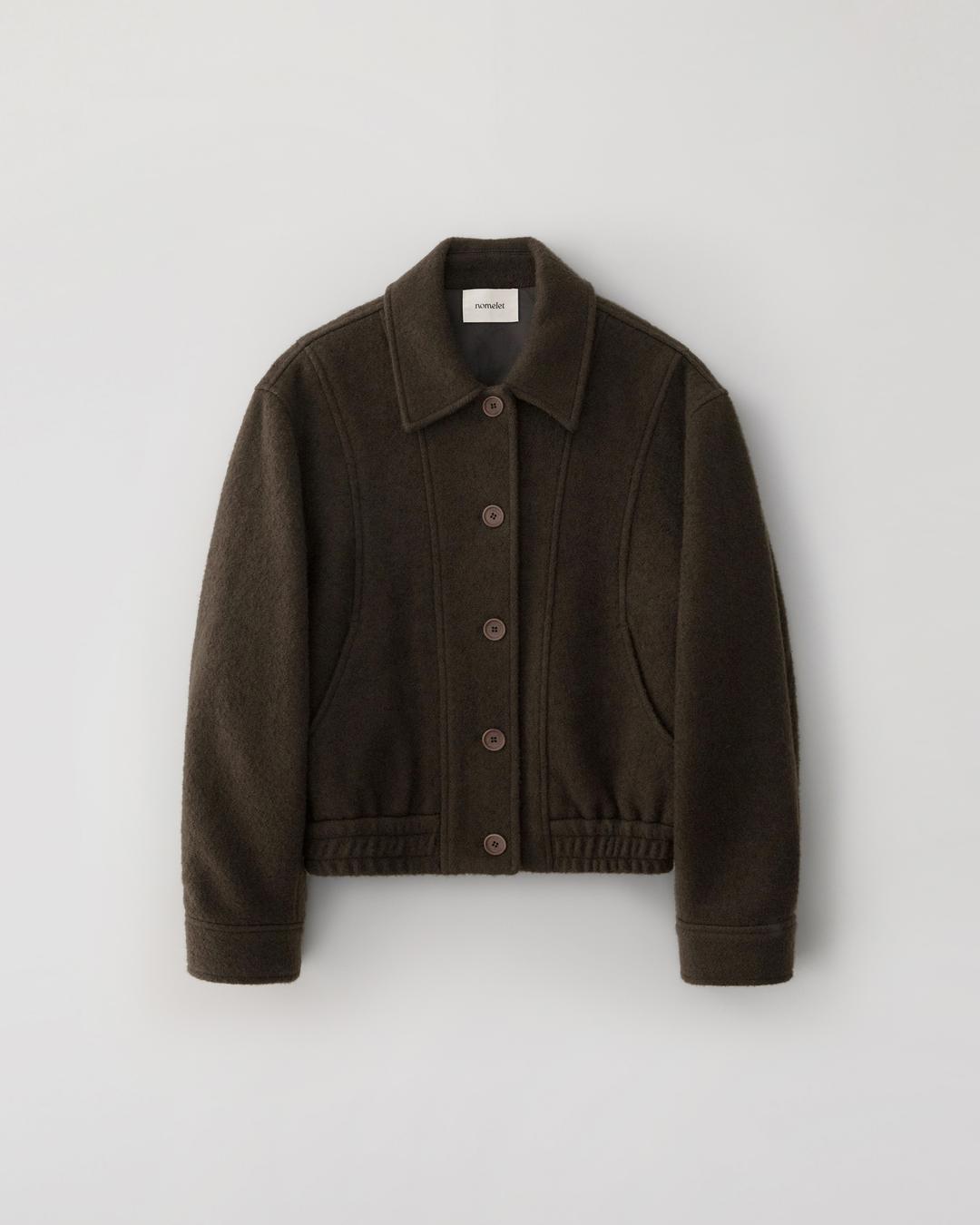 Molly boucle bluson - brown