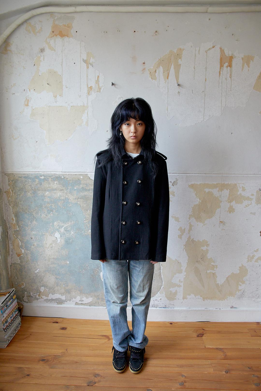 Comme des Garçons Homme Plus Wool Peacoat