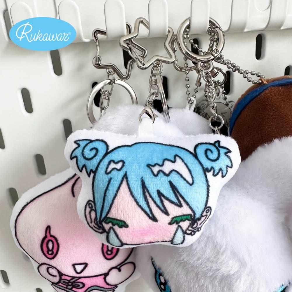 RUKAWAZ x Sunonebird 인형키링 백참 가방고리 Love pop
