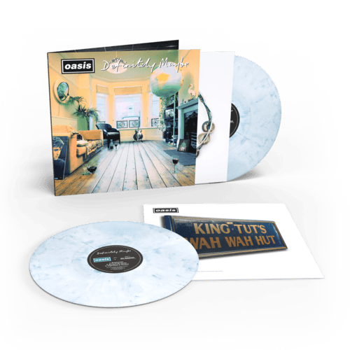 Definitely Maybe Limited-Edition Blue & White Marble 2LP