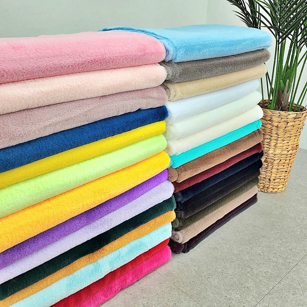 털원단 페이크 퍼원단 밍크 벨보아 인조털천 10mm 소분 30컬러