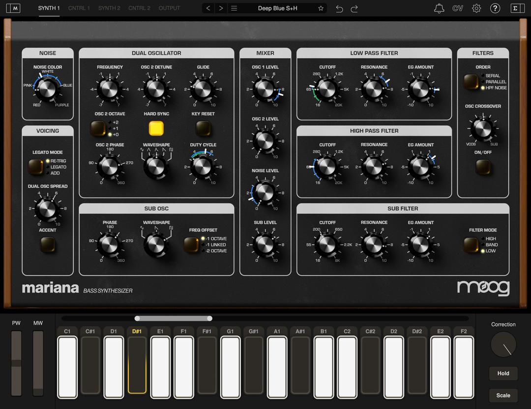 Mariana Bass Synthesizer