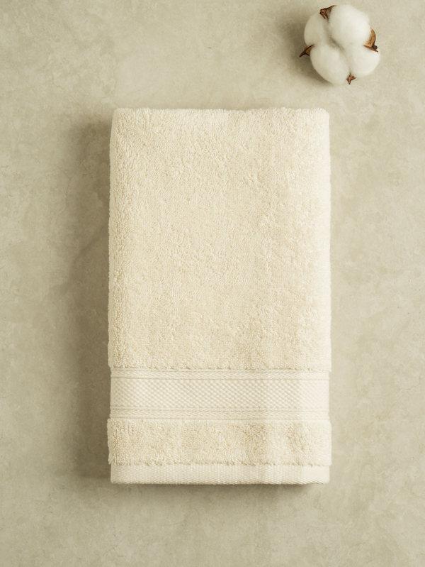 송월 코마사 세면 타월 40 X 80 cm 베이지