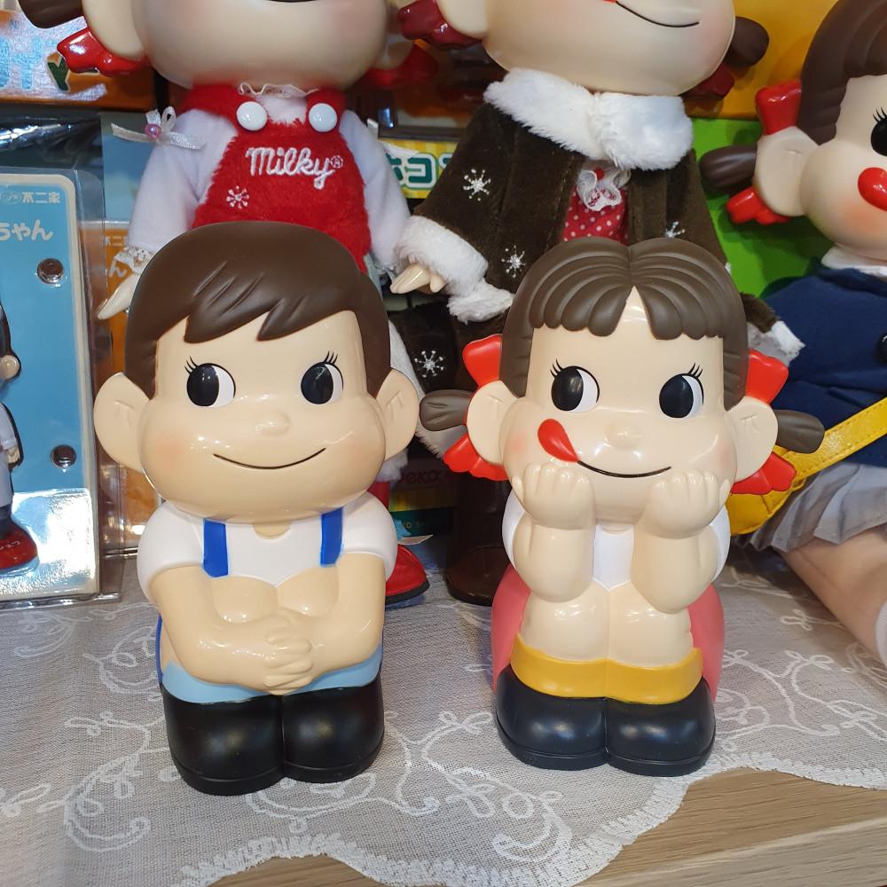 후지야 페코짱 포코상 저금통 빈티지 레트로 피규어 소품