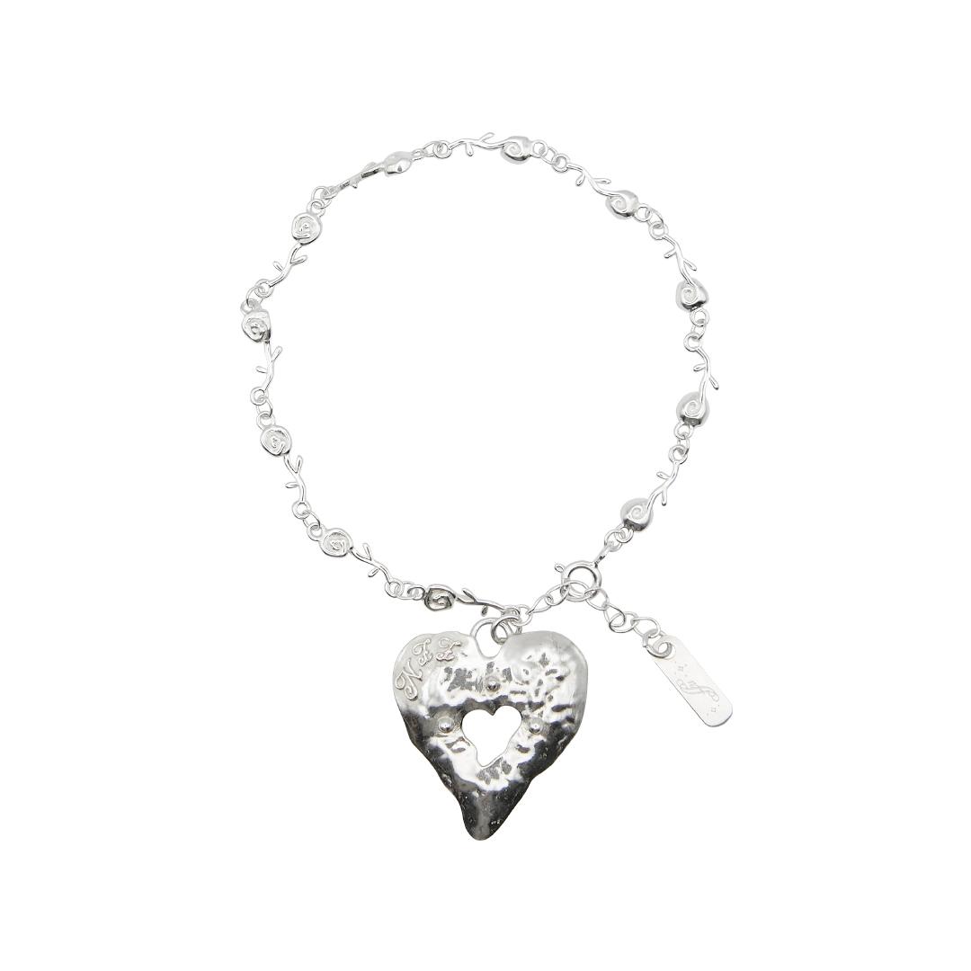 [silver925] vine heart bracelet