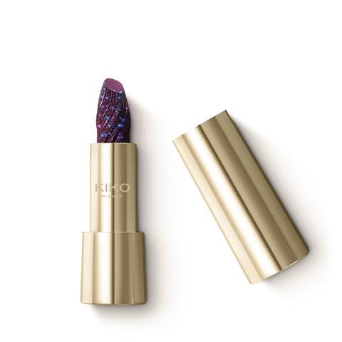Super sparkly metallic lipstick- A Holiday Fable Enchanting Lipstick - KIKO MILANO
