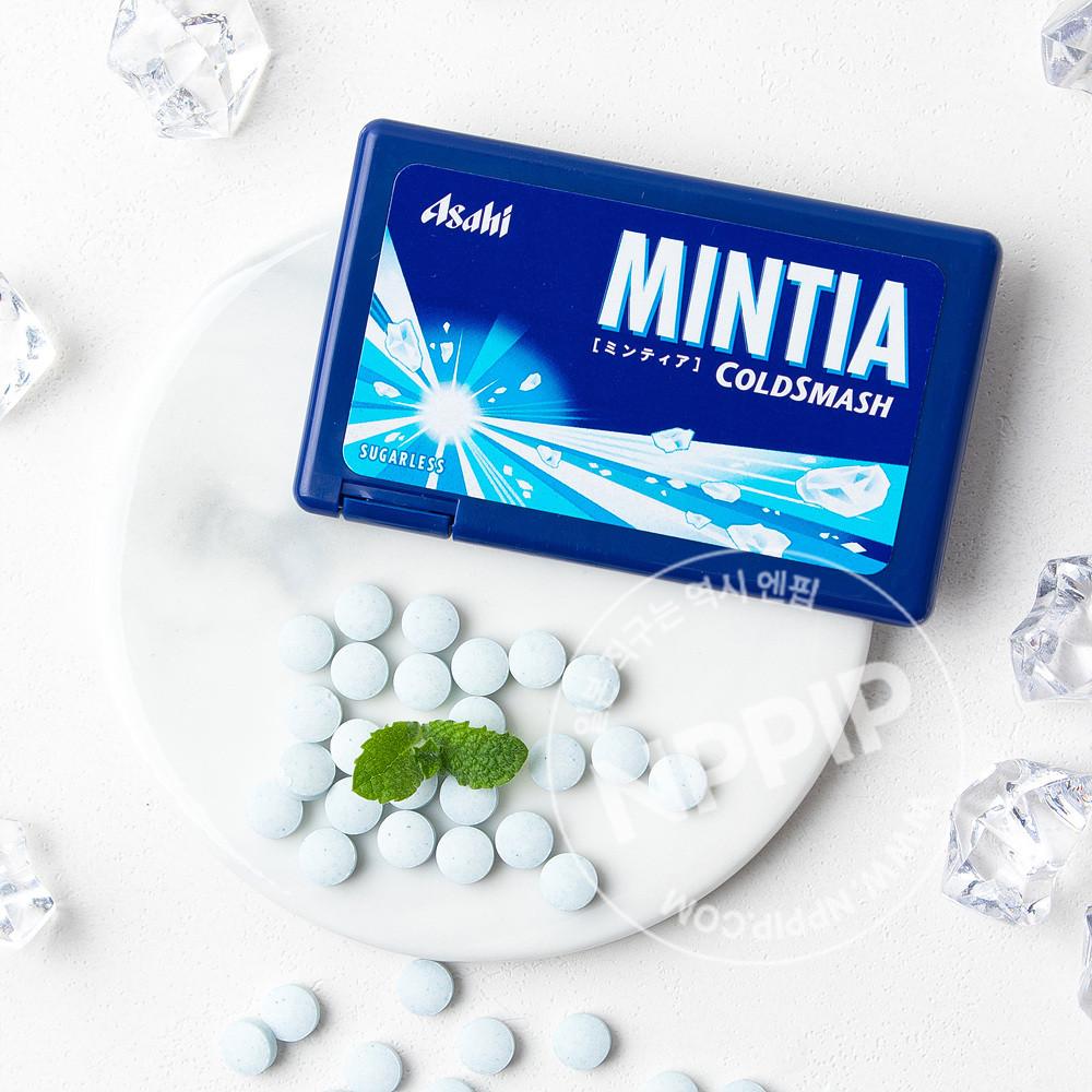 일본 캔디 사탕 50알 아사히 민티아 MINTIA 콜드 스매쉬 : 일본직구 엔핍