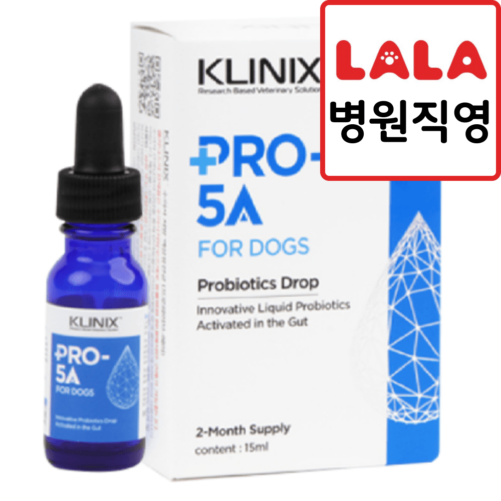 클리닉스 프로파이브에이 독 강아지 유산균 KLINIX PRO-5A for DOG 15ml