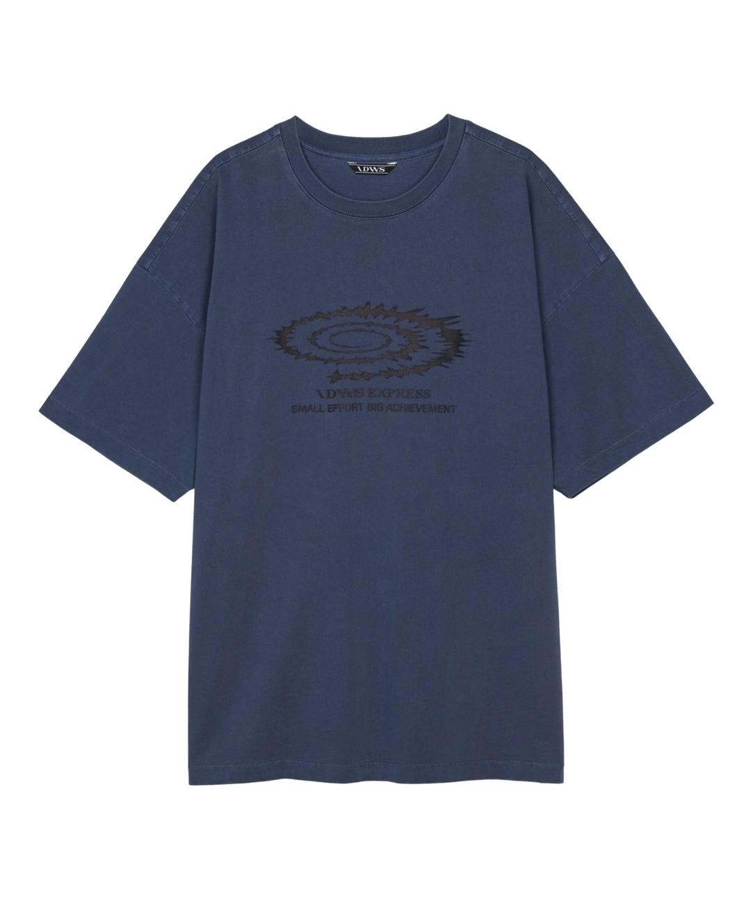 [1st Restock] Swift Symbol Dying T-Shirt Deep Blue