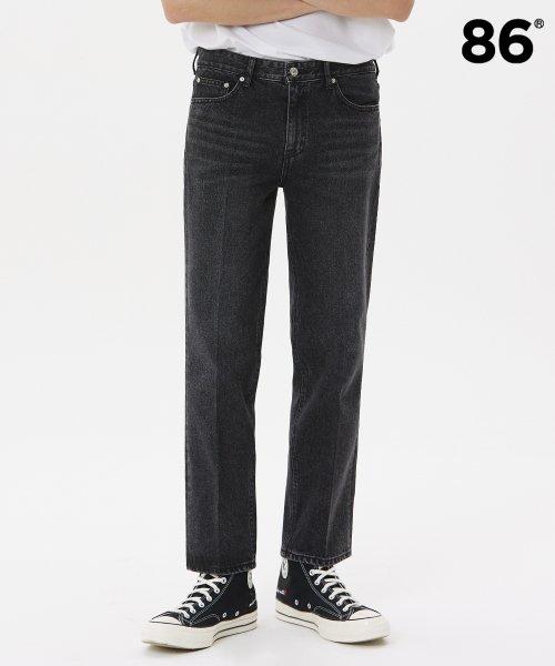 BLACK NORMAL CHIP (테이퍼드 핏)