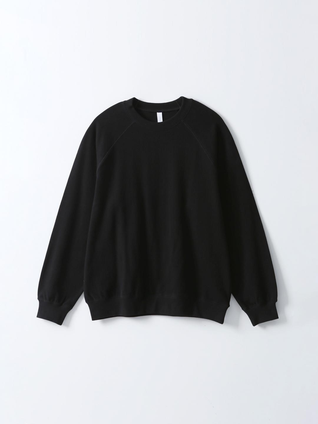 Lightweight Soft Sweatshirt (Black)
