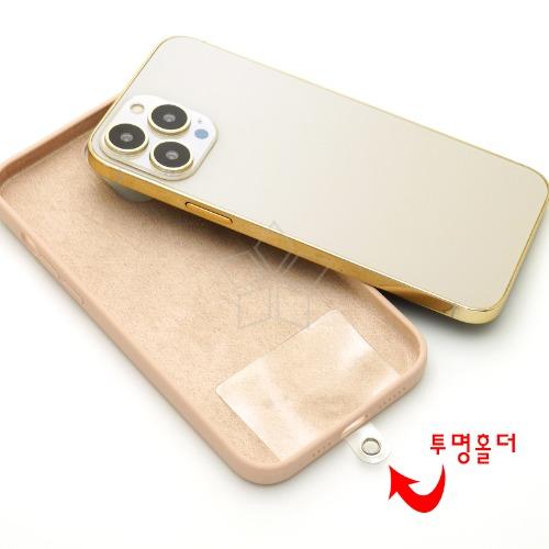 PC12-전기종가능 투명홀더 핸드폰 목걸이 폰스트랩줄 제작용 부자재(1개)