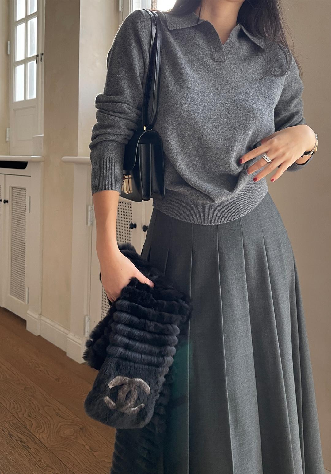 프레 캐시 니트(4col)