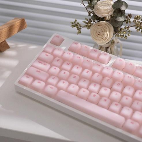 반투명 젤리 커스텀 키캡 CHERRY PBT 한무무 앱코 기계식 키보드 키캡 - 유선키보드 | 쿠팡