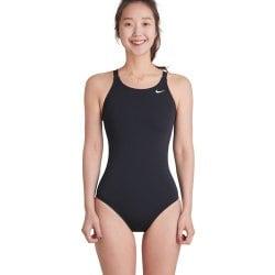 [2025-04-23 최신 입고] 여성수영복 앤서 솔리드 패스트백 자수 앤 로우컷 NESSA040-006