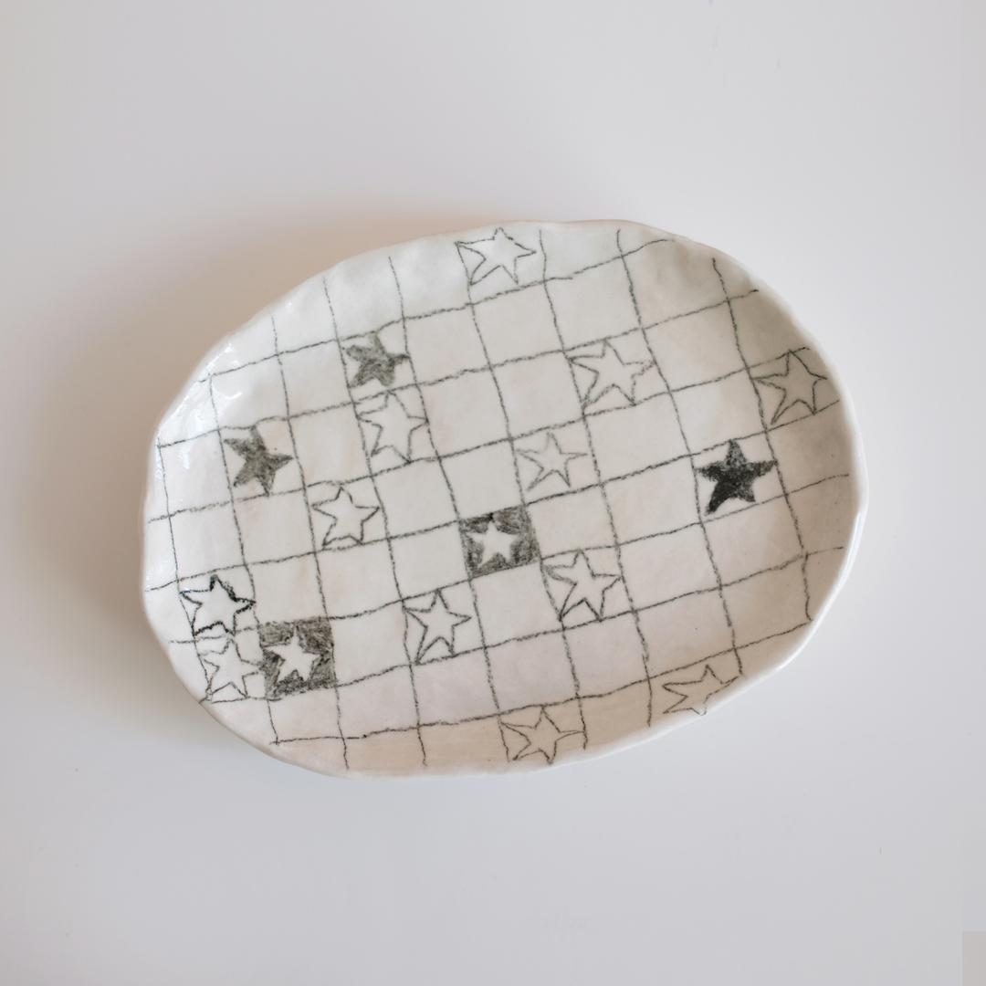 Checker and stars