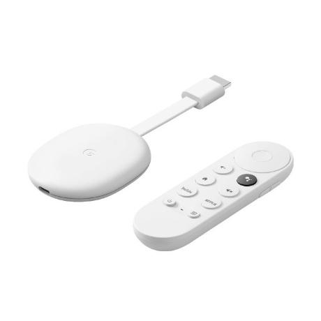 구글 크롬캐스트 4K 화이트 Google TV 4K Snow (White) 스트리밍 / 일본발매 100%정품