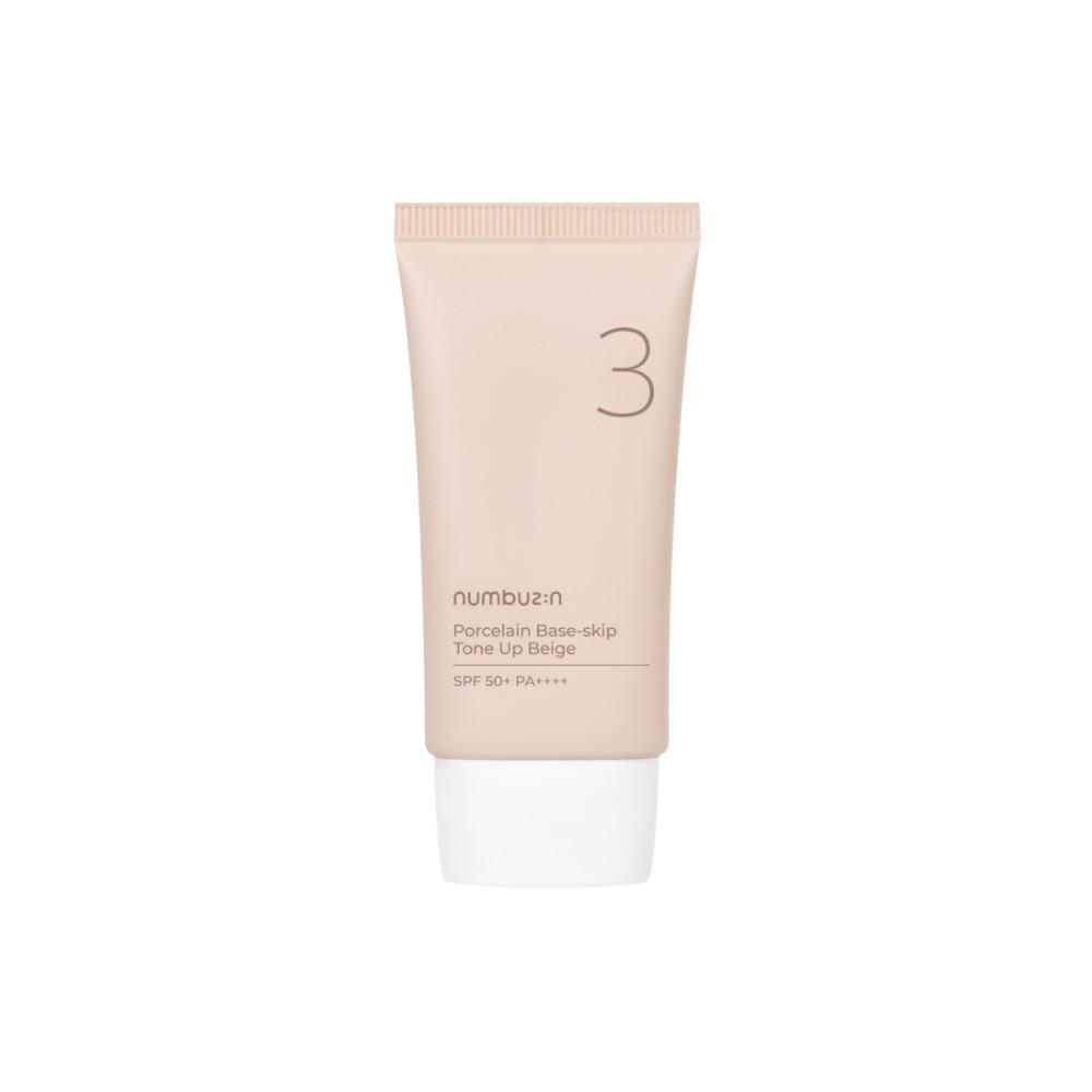 넘버즈인 3번 도자기결 파데스킵 톤업베이지 SPF50+ PA++++, 50ml : 넘버즈인
