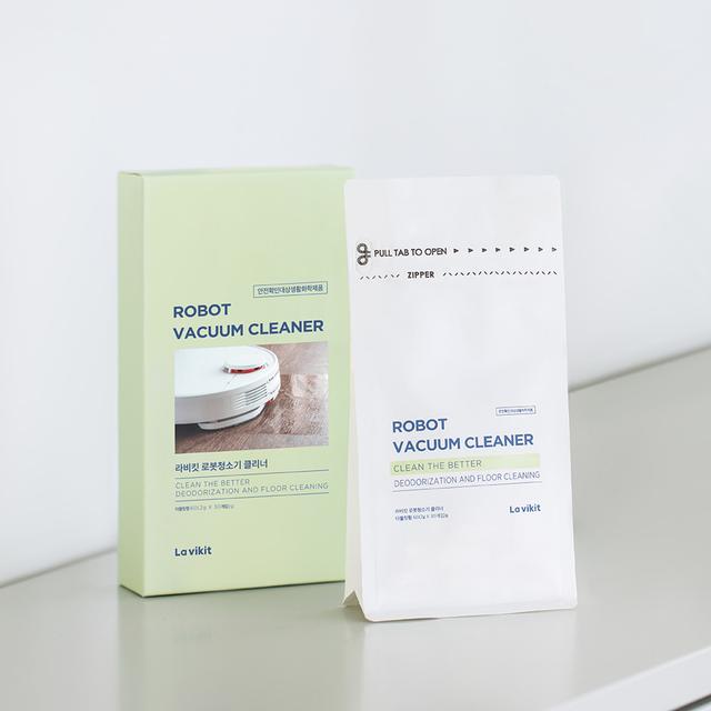라비킷 로봇클 로봇청소기 클리너 내부청소 냄새제거 친환경 세제 (30정)