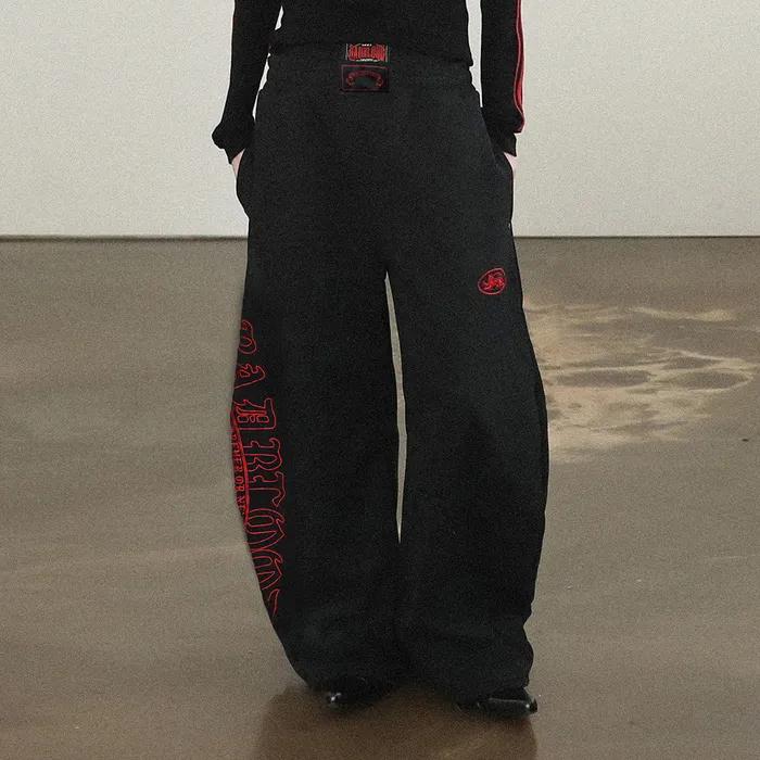 [w-pts24-086] 미스틱 캡슐 2 Way 커브드 조거 트라우져 - 블랙