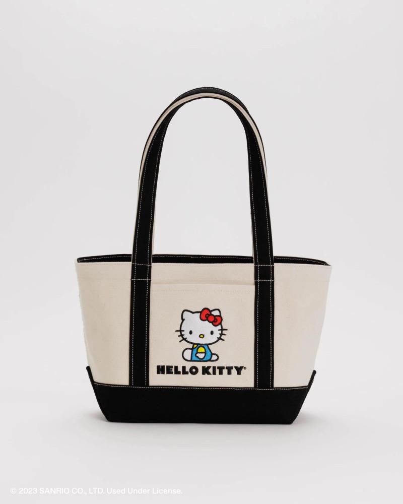 Baggu X Hello Kitty 바쿠 헬로키티 스몰 캔버스 토트 백