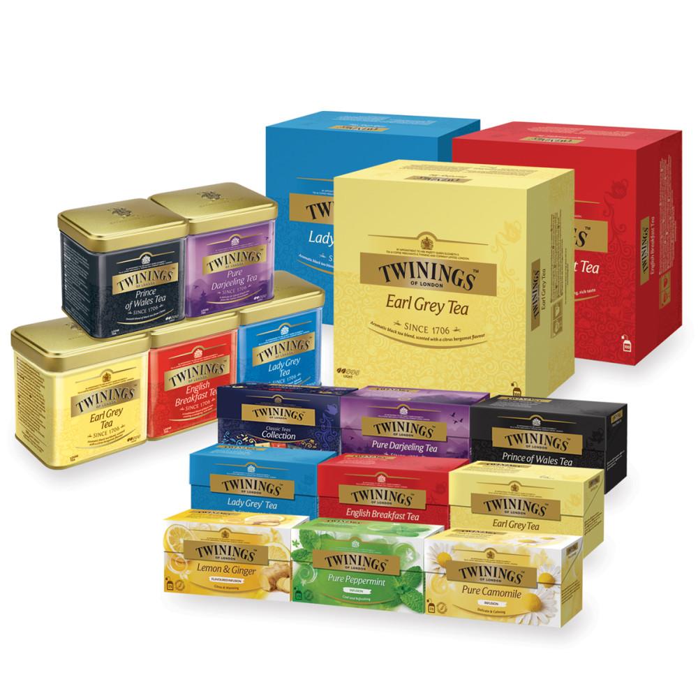 트와이닝 홍차 모음전 - 얼그레이, 잉글리쉬 블랙퍼스트, 페퍼민트, 카모마일 외 35종
