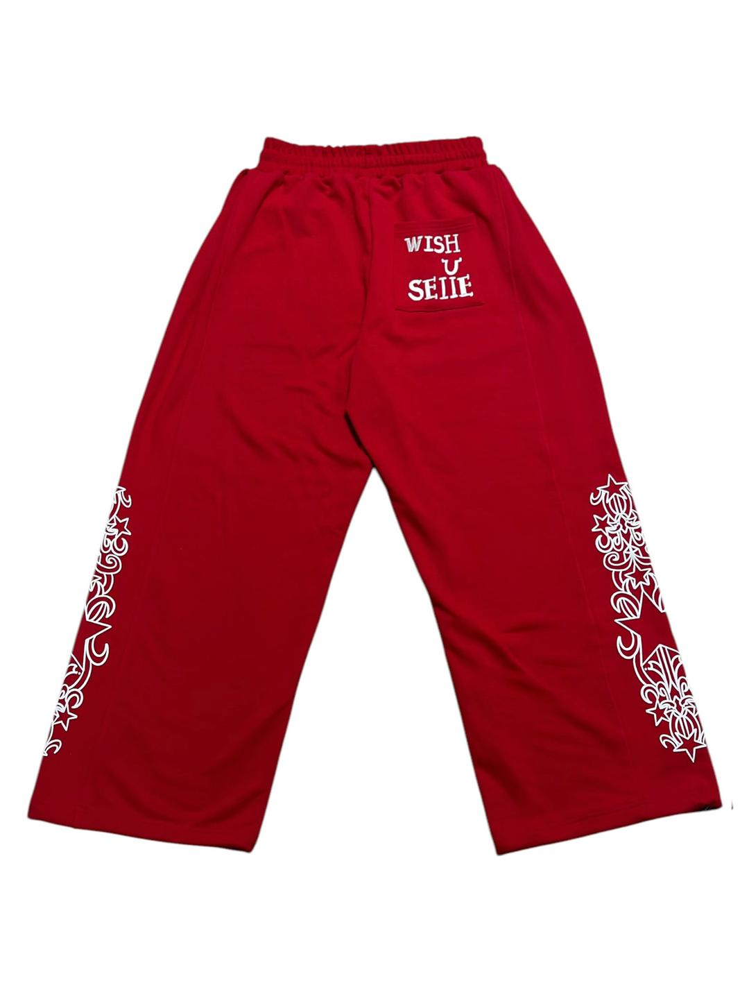 2way Wish U Seiie Pants (츄리링) /Red