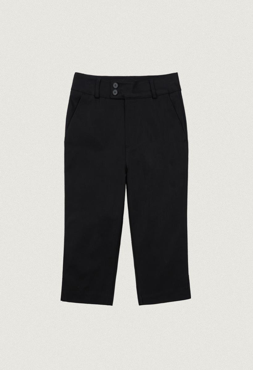 90's capri pants_Black(O25-PT01)