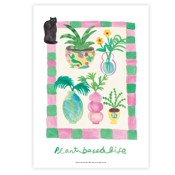 Plant based life A3포스터