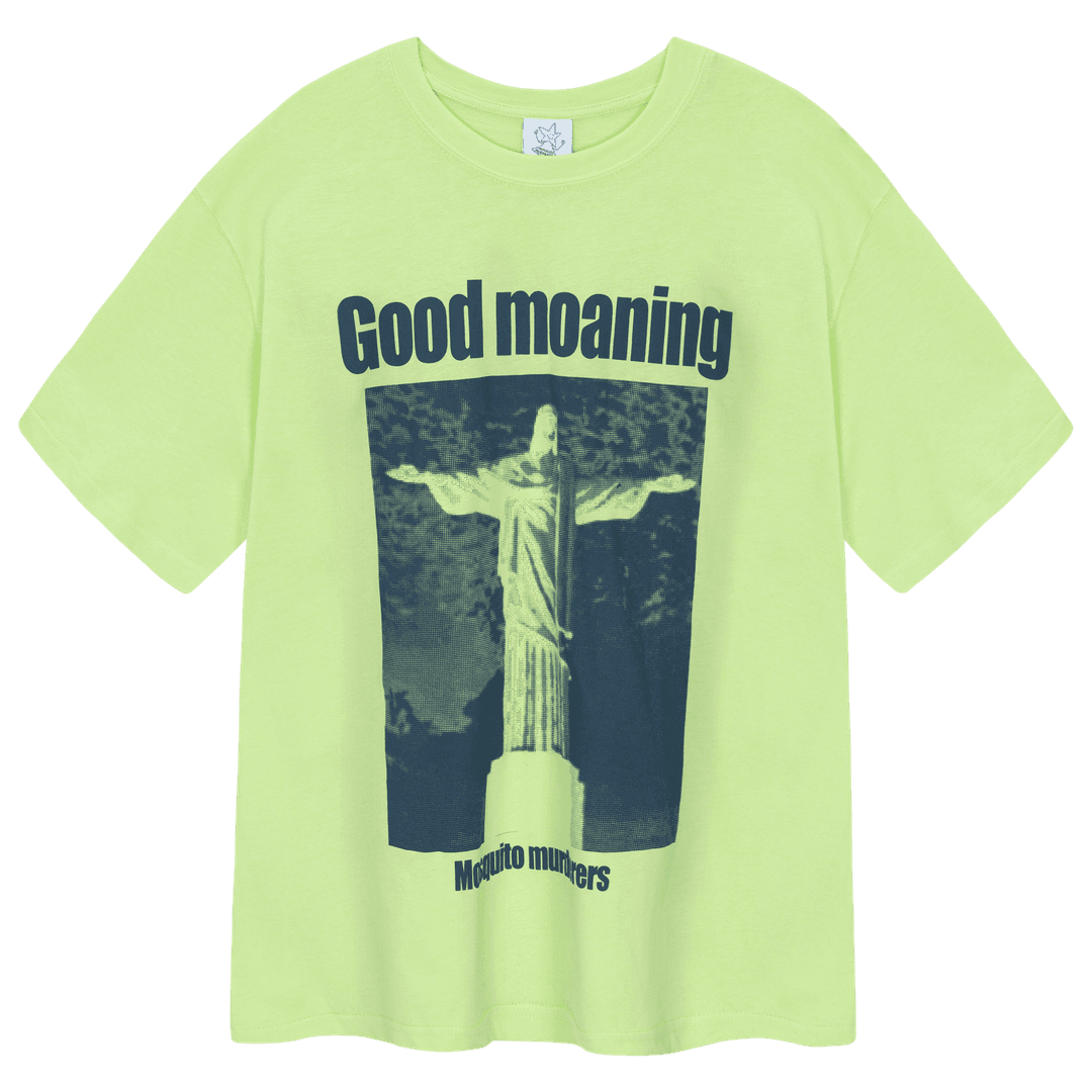 GOOD MOANING T-SHIRT (Lime)