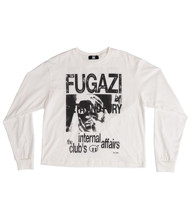 Fugazi Long Sleeve T-Shirt - Off White